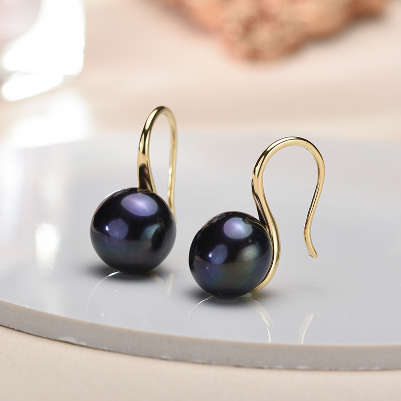 Statement Earrings Oversized - Grandes boucles d'oreilles en perles d'eau