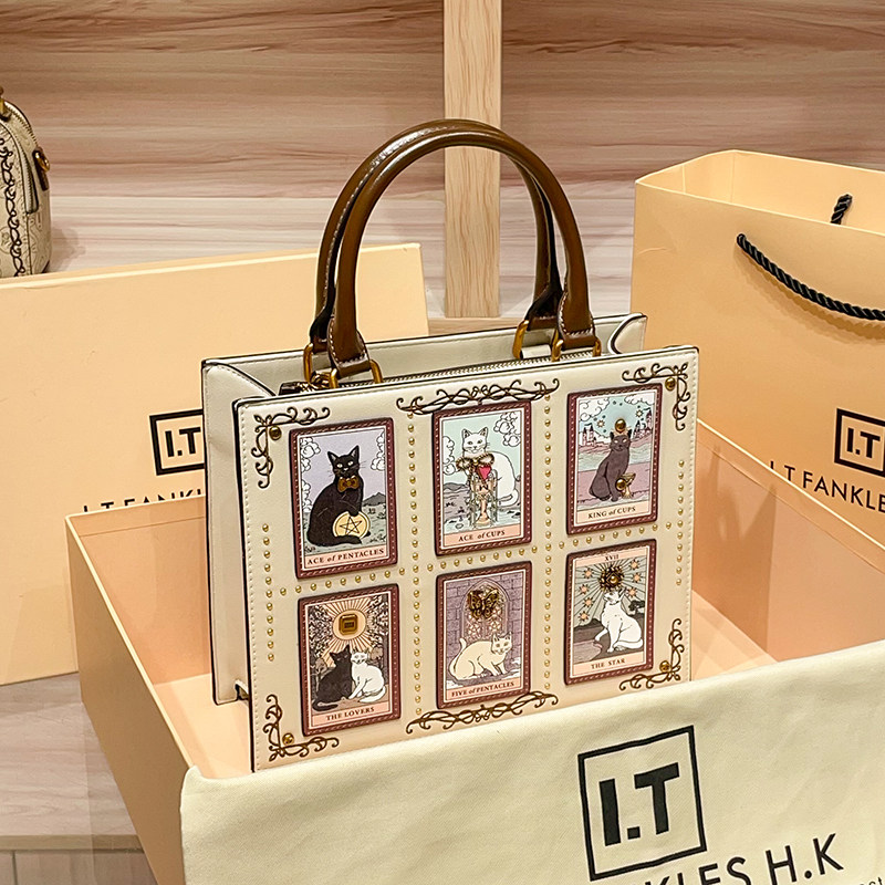 Women Accessories Business - Nouveau Sac Fourre-tout en Cuir Véritable