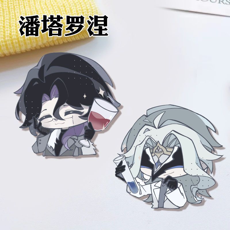 Women Accessories Products - Broche en acrylique Genshin Impact Dottore