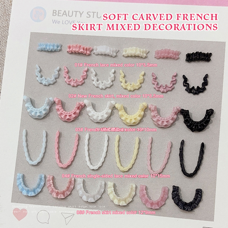 Women Accessories Combo Gift - 30 pièces de décorations 3D en
