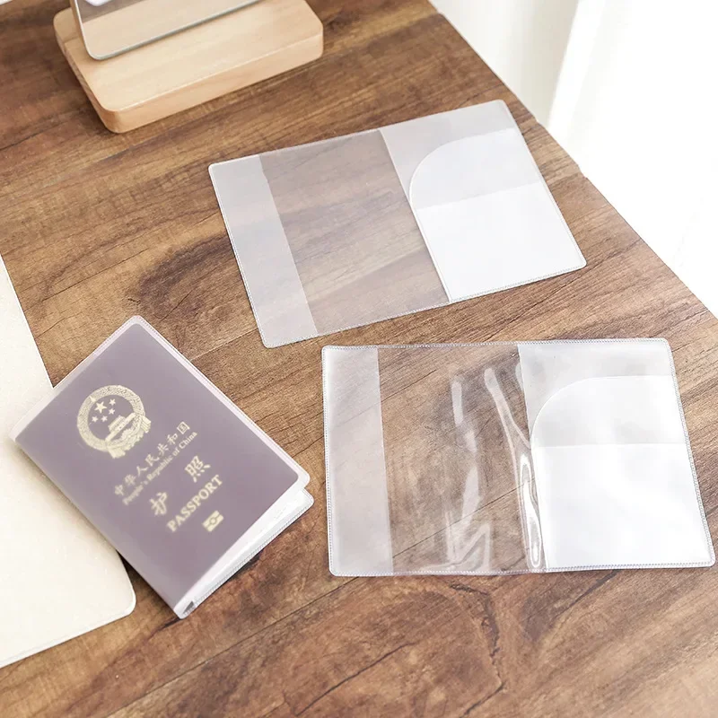Women Accessories Business - Couverture transparente pour passeport, étui étanche