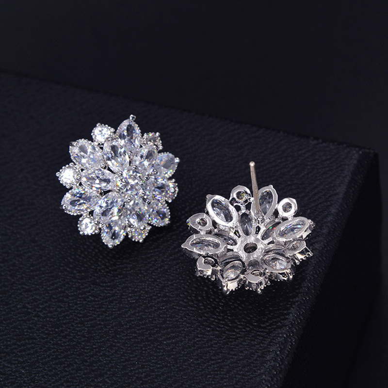 Boucles d'oreilles en argent r - Statement Earrings Oversized avis et prix