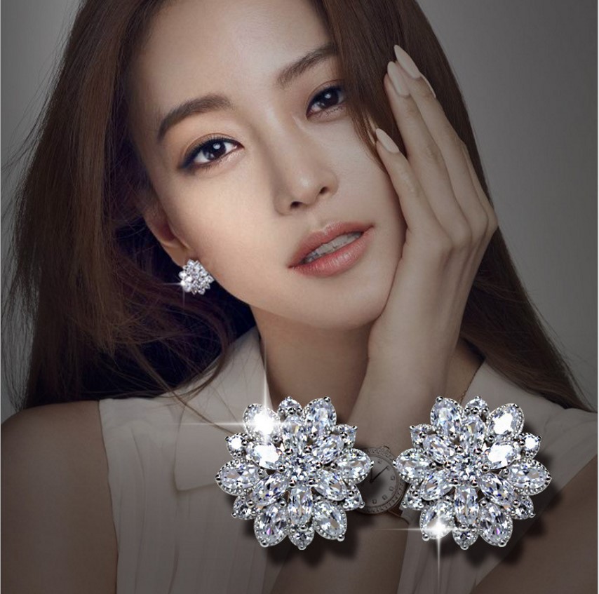 Boucles d'oreilles en argent r - Statement Earrings Oversized avis et prix