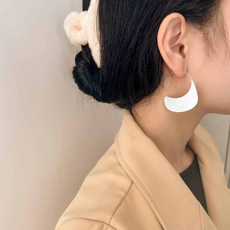 Grandes boucles d'oreilles cré - Statement Earrings Oversized avis et prix