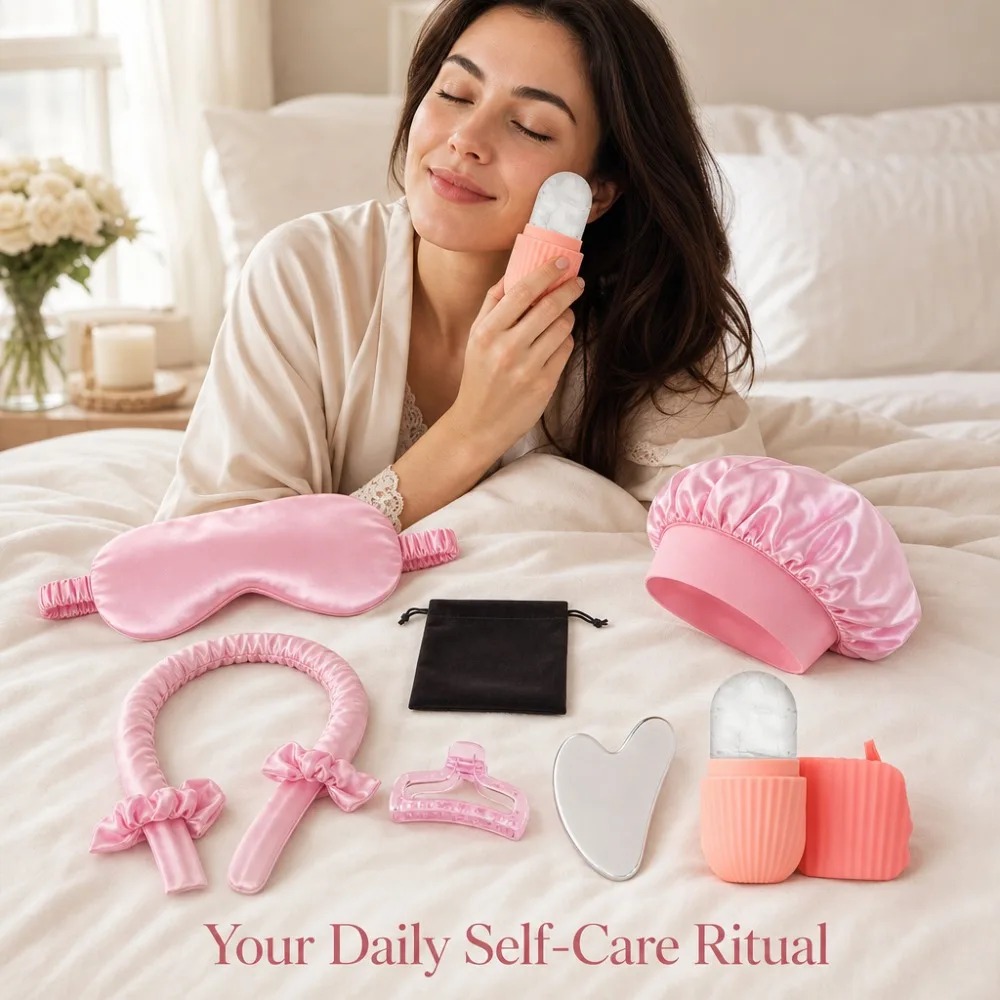 Ensemble de sommeil en soie 3/ - Women Accessories Combo Gift avis et prix