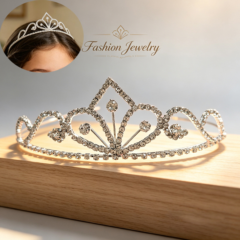Couronne de mariée en strass c - Women Knight Accessories avis et prix