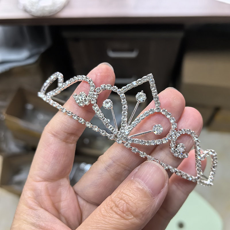 Couronne de mariée en strass c - Women Knight Accessories avis et prix