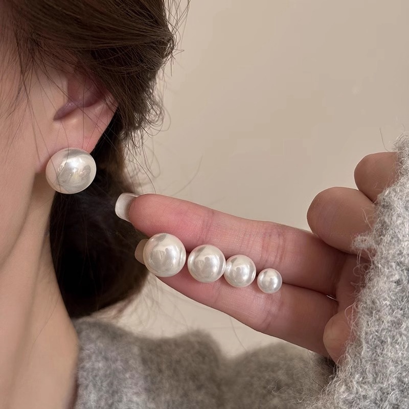 Boucles d'oreilles en argent 9 - Statement Earrings Oversized avis et prix