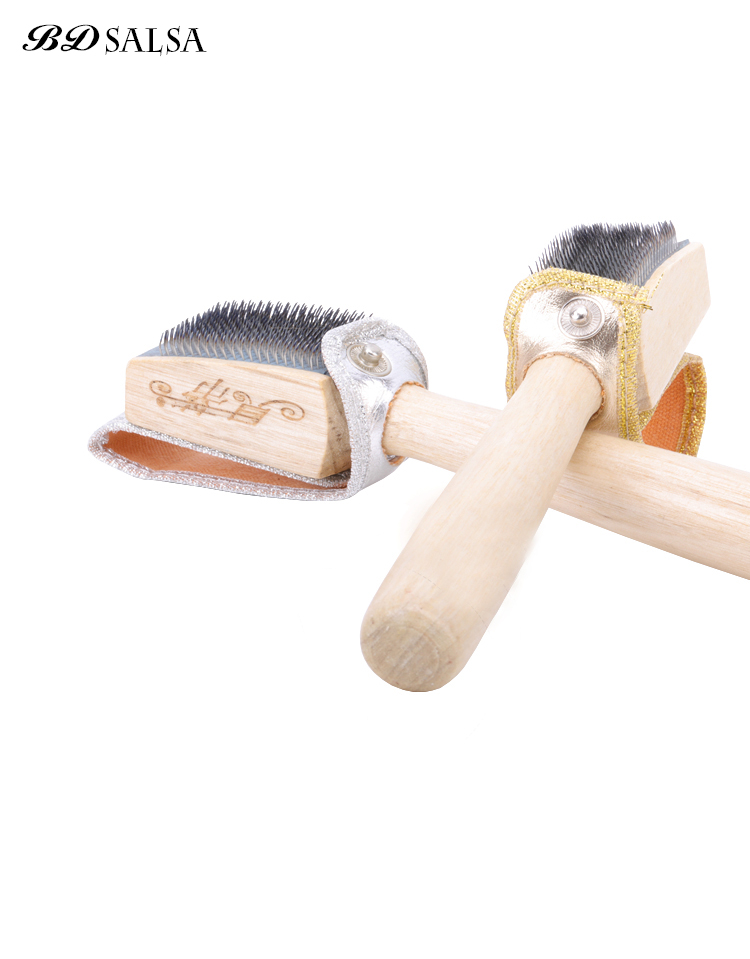Brosse en acier à manche en bo - Women Accessories Bd avis et prix