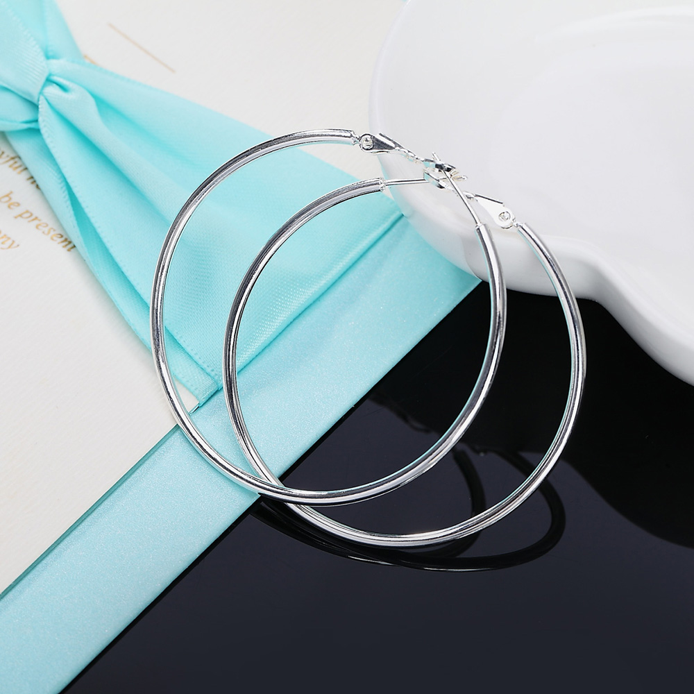 Grandes boucles d'oreilles ron - Statement Earrings Oversized avis et prix