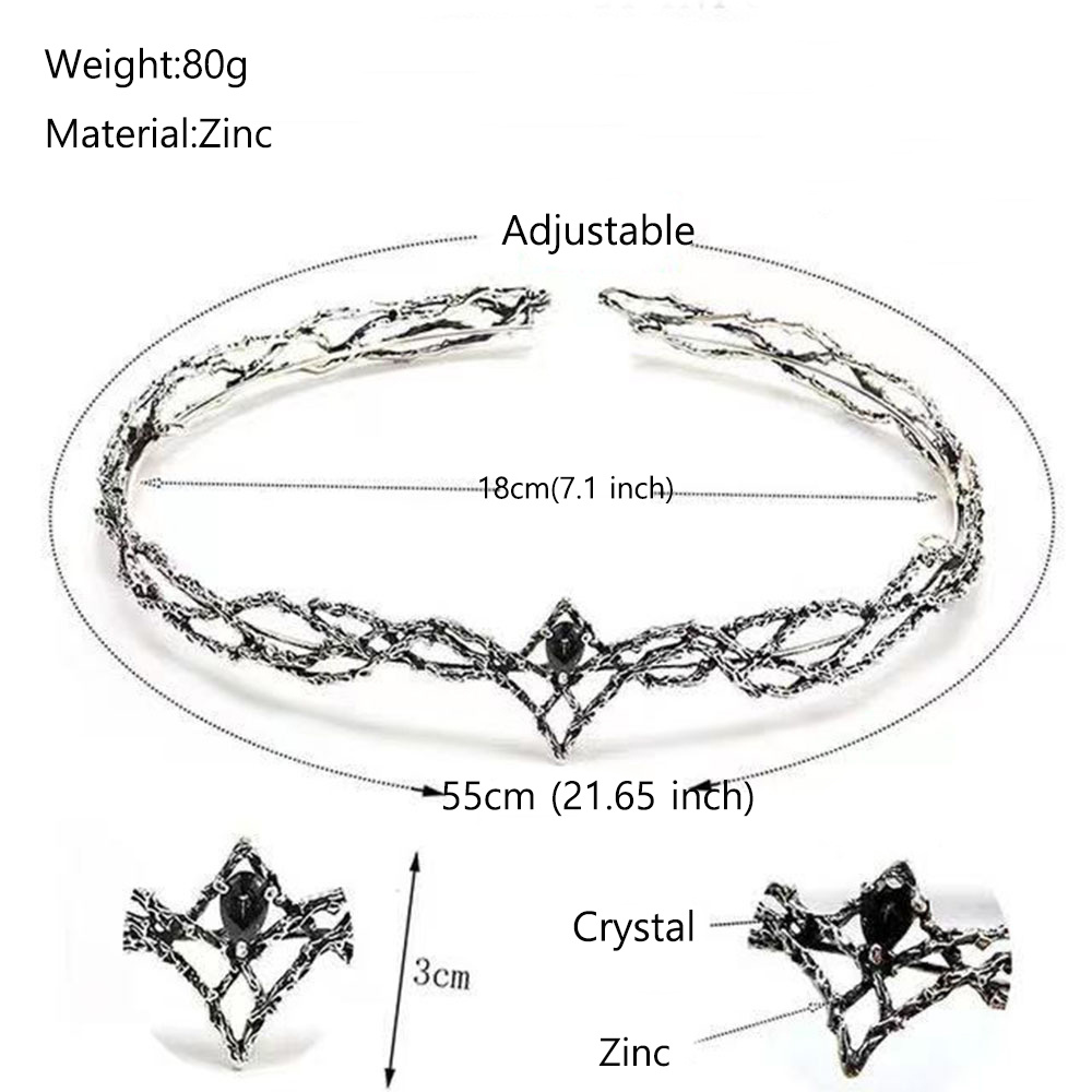 Diadèmes réglables vintage à é - Women Knight Accessories avis et prix