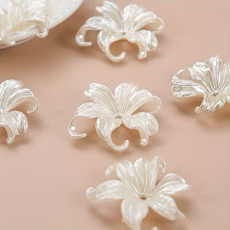 20 perles blanches en forme de - Statement Earrings Oversized avis et prix