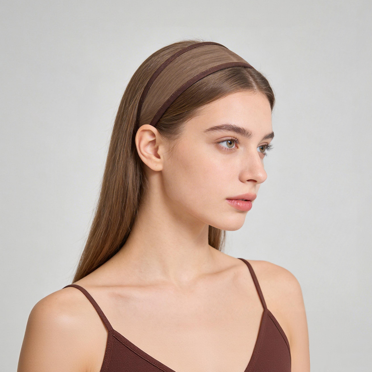 Bandeau respirant large et cre - Women Accessories Business avis et prix